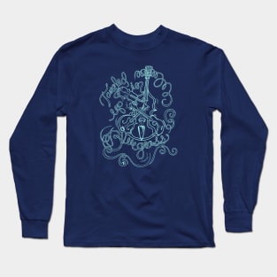 Tangled Up in Bluegrass (teal) Long Sleeve T-Shirt